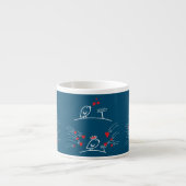 Tasse Expresso LOVE ECHO - Bande dessinée Tweetlercools 2 (Devant)