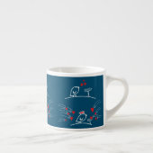 Tasse Expresso LOVE ECHO - Bande dessinée Tweetlercools 2 (Droite)