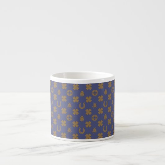 Tasse Expresso Lucky Charms : l'embrace de Fortune - (Devant)