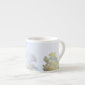 Tasse Expresso Lueur dorée à larges feuilles (Devant droit)