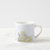 Tasse Expresso Lueur dorée à larges feuilles (Droite)