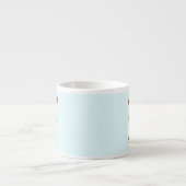 Tasse Expresso Lumière de Noël (Devant)
