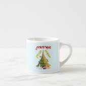 Tasse Expresso Lumière de Noël (Droite)