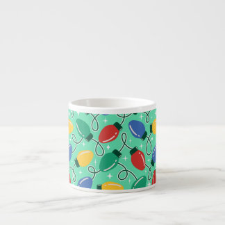 Tasse Expresso Lumières Joyeuses et Brillantes