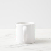 Tasse Expresso Lumineuse libellule Pastel par Vanna Lam (Dos)