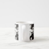 Tasse Expresso Lune céleste ciel Univers Dieu Nuit Illustration (Dos)