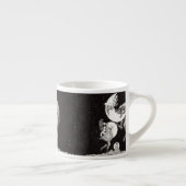 Tasse Expresso Lune céleste ciel Univers Dieu Nuit Illustration (Droite)