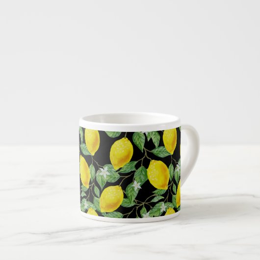 Tasse Expresso Lush citron (Devant droit)