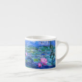 Tasse Expresso Lys d'eau rose Monet (Droite)