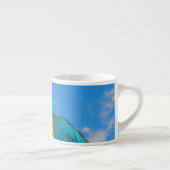 Tasse Expresso Macao bleu et jaune (Droite)