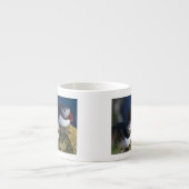 Tasse Expresso Macareux atlantique (Devant)
