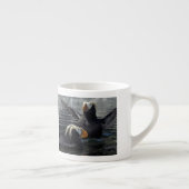 Tasse Expresso Macareux huppés d'Alaska (Droite)