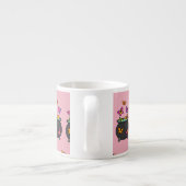 Tasse Expresso Magical Butterflies from a cauldron (Dos)