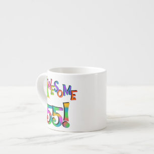 Tasse Expresso Magnifique 55 T-shirts et cadeaux d'anniversaire