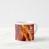 Tasse Expresso Maintenez le calme sur la balise de dimensionnemen (Devant droit)