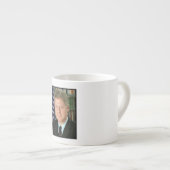 Tasse Expresso Maison Blanche du président Bill Clinton (Devant droit)