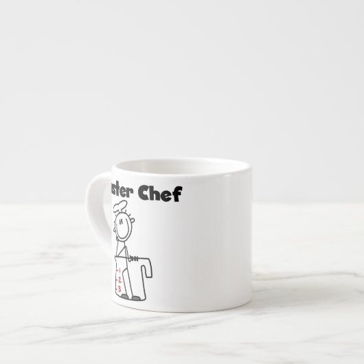 Tasse Expresso Maître Chef (Devant gauche)