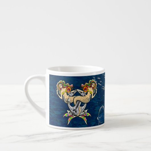 Tasse Expresso Malheureusement sirènes à l'ancre (Gauche)