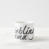 Tasse Expresso Maman préférée (Devant)