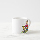 Tasse Expresso Manger de la pastèque (Devant droit)
