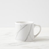 Tasse Expresso Marbre Blanc (Droite)