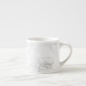 Tasse Expresso MARBRE BLANC PixDezines (Droite)