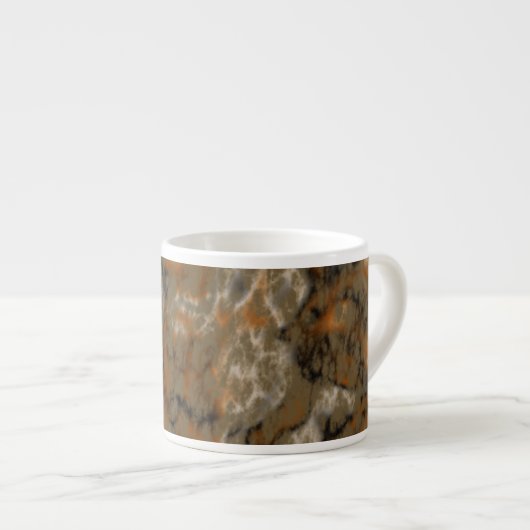 Tasse Expresso Marbre doré (Devant droit)