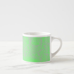 Tasse Expresso marbre vert et gris