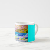 Tasse Expresso marcher sur la plage (Devant droit)