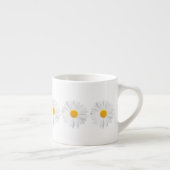 Tasse Expresso marguerite blanche (Droite)