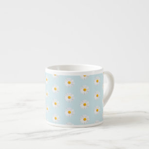 Tasse Expresso marguerite blanche