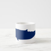 Tasse Expresso Marine de baleine (Devant)