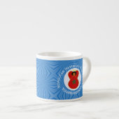 Tasse Expresso Marocain Hanoukka Angel Drapeau personnalisé (Devant droit)