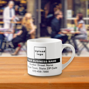 Tasse Expresso Marque d'entreprise avec un point noir