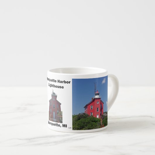 Tasse Expresso Marquette Harbour Lighthouse espresso mule (Devant droit)