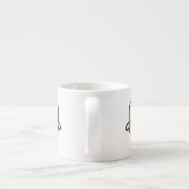 Tasse Expresso Marshmallow Zombie Halloween (Dos)