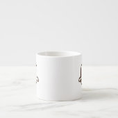 Tasse Expresso Marshmallow Zombie Halloween (Devant)