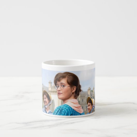 Tasse Expresso Mary Bennet et ses sœurs (Devant)