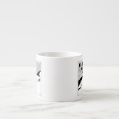 Tasse Expresso Masquer et Peek Hole (arrière - plan transparent)  (Devant)