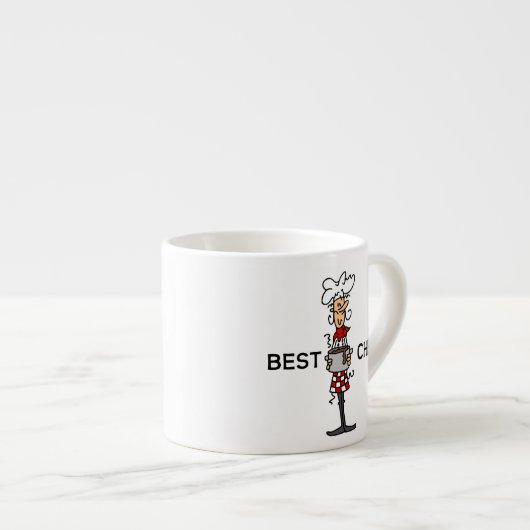 Tasse Expresso Meilleur chef (Devant droit)