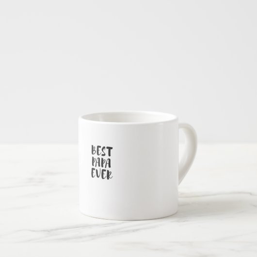 Tasse Expresso Meilleur papa (Devant droit)