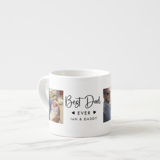 Tasse Expresso Meilleur papa jamais Expresso (Devant gauche)