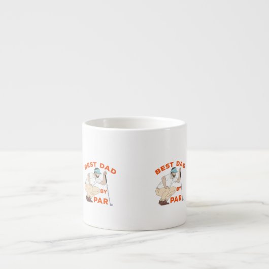 Tasse Expresso Meilleur papa par rapport (Devant)