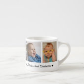 Tasse Expresso Meilleur Pop Ever Grandchildren 5 Photo Collage (Droite)