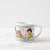 Tasse Expresso Meilleure Fête des pères joyeuse de Poppy 5 Photo  (Droite)