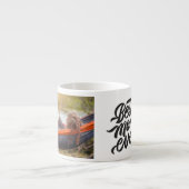 Tasse Expresso Meilleure Maman Jour Script Moderne Photo personna (Devant)