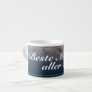 Tasse Expresso Meilleure mère de tous les temps avec une grande r