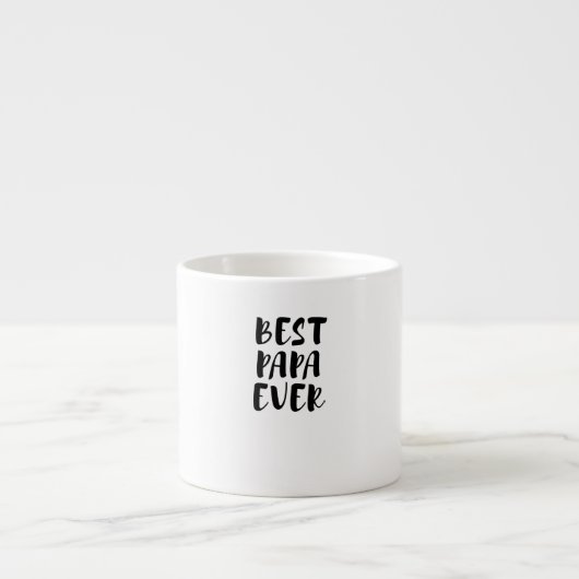 Tasse Expresso Meilleure papa (Devant)
