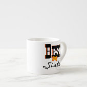 Tasse Expresso Meilleurs cadeaux de papillon soeur (Devant droit)