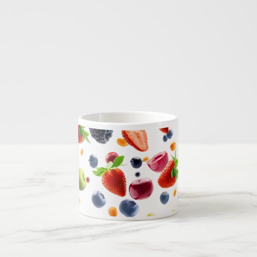Tasse Expresso Mélange de Fruits (Devant)